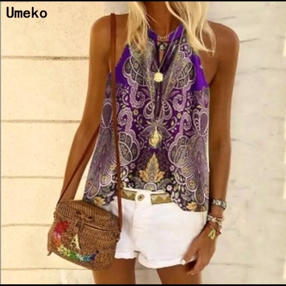 Gorgeous Bohemian style Summer Blouse